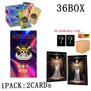 Anime One Piece Wholesales Collection Card Booster Box Yiman Wenchuang Wave 3 Collection Card Toys For Kids Adult Gifts