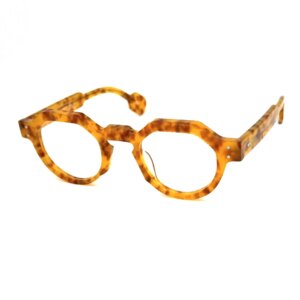 Belight Optical Italy Design Handmade Italy Acetate Irregular Pear Shape Retro Vintage Eyeglasses Prescription Lens TAKE IT EASY