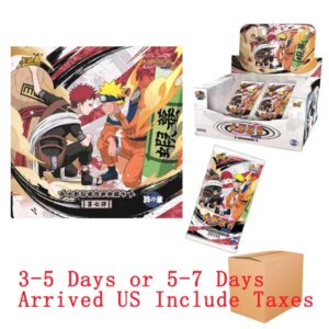 Wholesales Anime Naruto Cards Booster Box Naruto T4W7 Cartoon Tcg Card For Kids Toys Game Christmas Gift