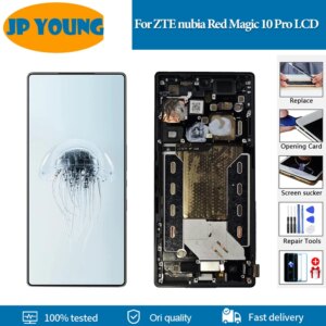 6.85 ” Original AMOLED For ZTE nubia Red Magic 10 Pro LCD Display Touch Screen Digitizer For nubia RedMagic 10Pro LCD Replace