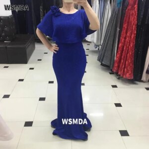 2 Pieces Long Mother of The Bride Dress with Shawl Formal Evening Dress Mother Wedding Dress Custom Made