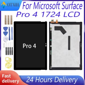AAAAAA AAAAAA 12.3 LCD For Microsoft Surface Pro 4 1724 LCD Touch Screen Digitizer Panel Glass Assembly For Pro4 LCD Replacement
