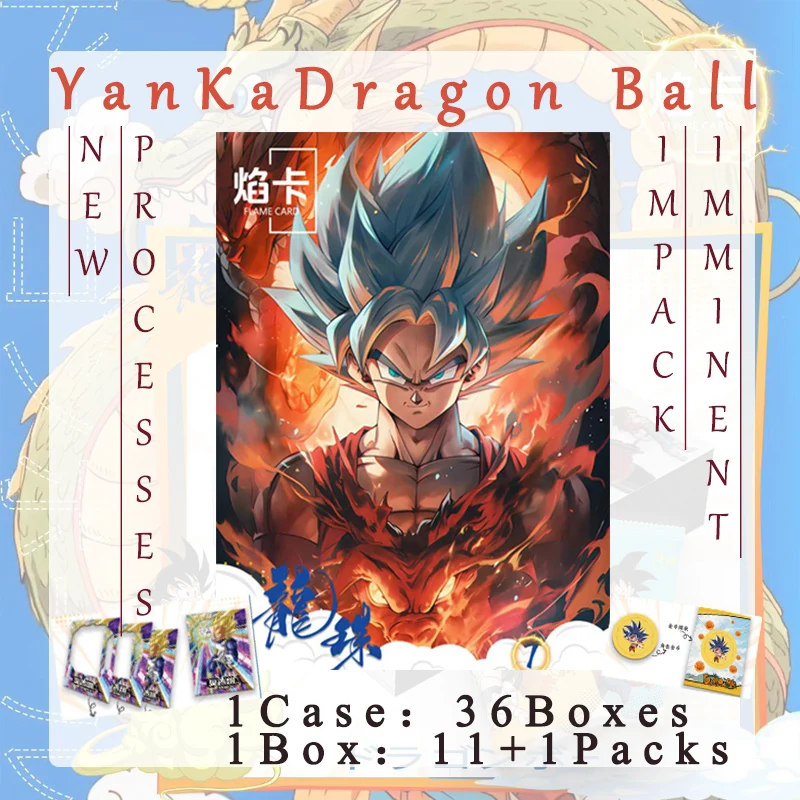 432Pcs/2025 New Dragon Ball Collection Cards By Yanka Culture Anime Character Gift Table Board Game Playing Cards For Fans