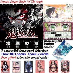 2025 Newest Demon Slayer Blade Of The Night Standard Size Collection Goddess Feast Japanese Anime Trading Mitsuri Hobbies Gift