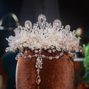 Bridal Headdress Luxury Belt Forehead Chain Wedding Dress Modeling Wedding Wedding Crown Atmospheric Accessories