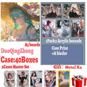 Latest A5 Acrylic Boards DuoQingZhong Hobby Spicy Waifu Board Doujin Booster Rem Boa Nami Genshin Furina Master Set Toy Gift