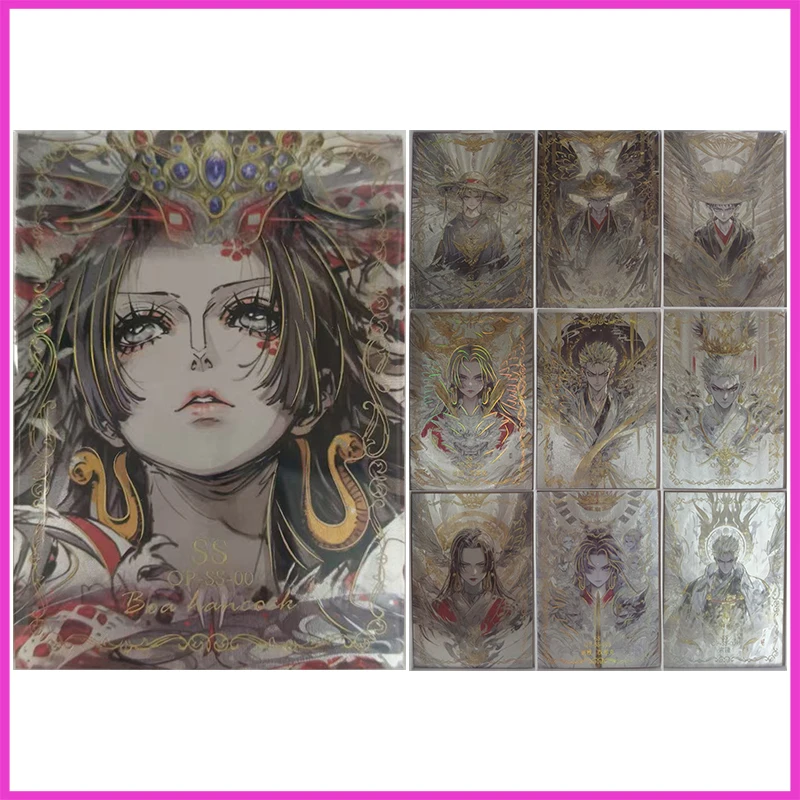 Anime ONE PIECE Rare Limited SS Refraction Collectible Card Boa Hancock Roronoa Zoro Monkey D Luffy Toys for boys Birthday Gift