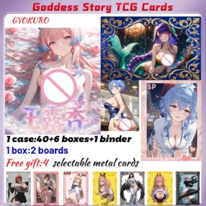 2025 Newest GYOKURO Card Waifu Anime Rare Hobby Collection ACG Girls Booster Box Hobbies Gifts