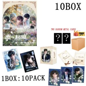 Love And Deepspace Wholesales Collection Cards Boster Box Love And Secret Realm Wave 3 Male God Playing Game Card Hobby Gift