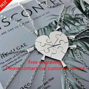 Custom lettering and splicing necklaces