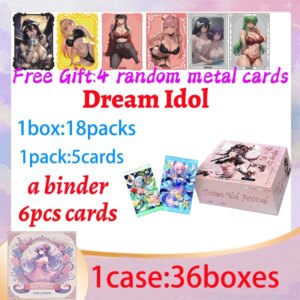 2025 Newest Dream Idol Sexy Goddess Story Card Hobby Collectible Waifu Card Game Doujin CCG Booste Box Toy Gifts