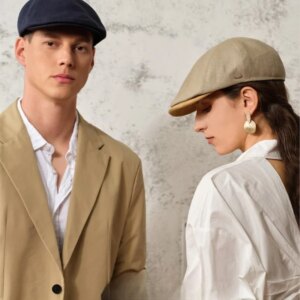 Light luxury cap new elegant fashion linen hat