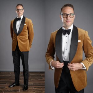 Classic Velvet Men Suits Fashion Stage Suit Jacket Tuxedos High Qualit Party Suit for Men Formal Occasion Suits Size Customized