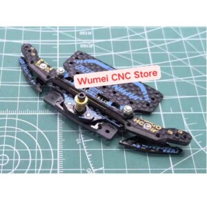 For Tamiya Mini 4WD Car Accessories 95156 Processed Carbon Fiber 95259 Elastic Tail Kit