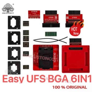 2025 The newest version IC friend ufs 6 in1 socket ufs 254,153,297(4.0) work with easy j-tag plus box