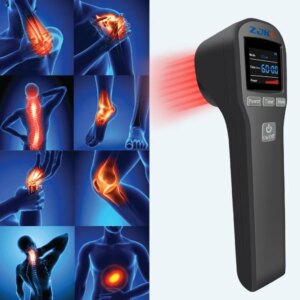 ZJKC 4×808nm Cold Laser Therapy Device Home Physiotherapy Equipment for Neck Elbow Knee Shoulder Pain Relief Medical Treatment