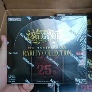 Yugioh KONAMI Duel Monsters TCG 25th ANNIVERSARY RARITY COLLECTION RA01 English Edition RC04 Collection Sealed Booster Box