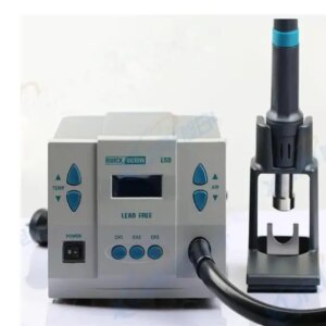 QUICK 861DW Heat Gun, Lead-Free, Hot Air Welding Station, Hairdryer, Soldering, Rework Station,  1000W