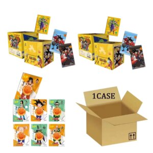 Wholesales Dragon Ball Collection Cards Kuka Epoxy film concave and convex Colorful Comics Trading Cards Kids Toys Anime Card
