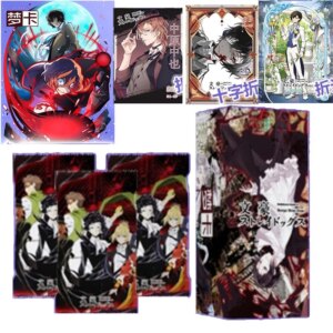 New Anime Bungo Stray Dogs Collection Cards MengKa Nakajima Atsushi Tsujima Shuji Character Card Doujin Toy And Hobbies Gift