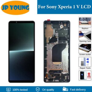 6.5″Original OLED For Sony Xperia 1 V LCD Display Touch Screen Digitizer Assembly For Sony x1V XQDQ62/B XQ-DQ72 Screen Replace
