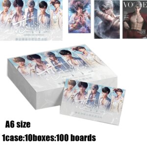 Moka Culture Love and Deepspace A6 Collection Acrylic Color Paper Game Male God Rafayel Xavier Sylus Zayne Handsome Charm Boards