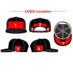 Custom Color Snap Back Closer Softball 3D Text Embroidery Customize Flat Brim Adult Kids Youth Hats Snapback Baseball Caps