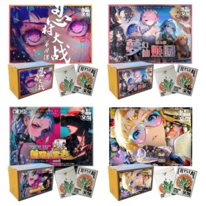 Wholesale Full Range Crystal Club B5 Cards Doujin Booster Box Hobby Anime Game Card Toy Gifts Table Battle Cards