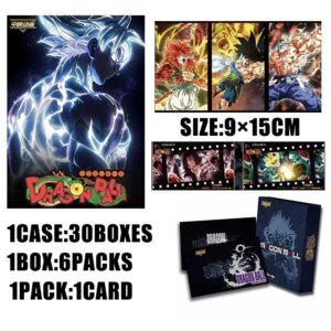 2025 Wholesales Dragon Ball  Cards Booster Box Collection Anime Toy Gifts Playing Cards Party Games