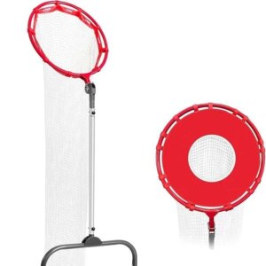 Volleyball Setter Trainer Net with Adjustable Height and Angle
