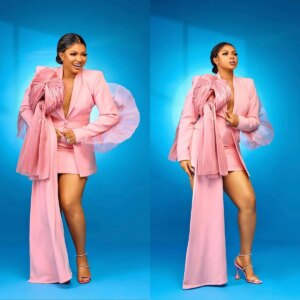 Wraps Design Women Skirt Suits Plus Size 2 Pcs Customized Tulle Decor One Button Blazer & Skirt Formal Wedding Guest Dresses