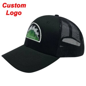 Custom Black Cap With Green Text Game Players Personal Number Basketball Trucker Golf Football Custommade Snapback Sport Hat