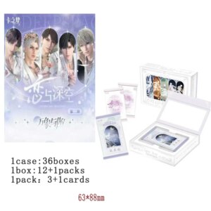 Newest Love And Deepspace Collection Cards Wave 2 Two-Layer Rounded Thick Card Wholesales Playing Game Cards Fans Gift