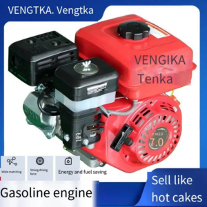 Four-Stroke Single-Cylinder Small Gasoline Engine Micro-Plowing Thresher Pump Micro Engine Small Gasoline Engine 495