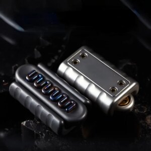 EDC Fingertip Gyroscope B.M. Mechanical Push Card Coin Push Egg Adult Leisure Entertainment Decompression Toys Desk Toys