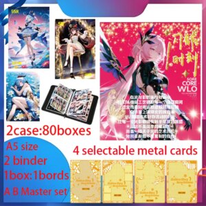 2025Newest Goddess A5 Boards City of Dream ‘ Hobby Anime Doujin Booster box Rare Collectible Card Trade Card Toys Gifts