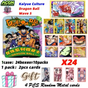 Wholesale Kaiyue Culture Dragon Ball Collection Card Anecdote Box Exquisite ACG Anime Character Board Game Collectible Cards