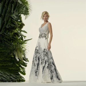 Elegant Mother of the Bride Dresses V Neck Sleeveless Lace Appliques  Floor Length A Line Wedding Guest Dress