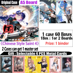 New Goddess A5 Size Board ” Chinese Style Saint 4 ” Waifu Card Hobby CCG Card Trade Card Game Board Doujin Toys Board Gifts