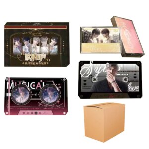 Wholesales Love And Deep Space Deluxe Edition Acrylic blind box Male God Series Anime Playing Cards Party Game