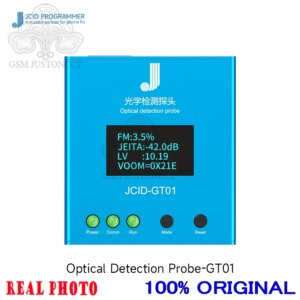 JCID GT01 OLED Screen Tester for Phone, Optiocal Detection Probe, Auto Recognization of TFT FOG Screen,  OLED Screen