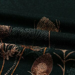 Diagonal jacquard composite printed fabric autumn and winter windbreaker coat