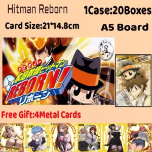 Hitman Reborn A5 Board Collection Card Rare Collection Fragrance Card ACG Booster Box Hobbies Gifts
