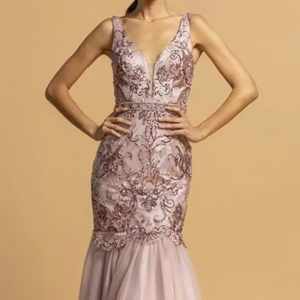 Elegant V-Neck Appliquins Sleevless Pleat Mermaid Bride Wedding Dresses Bridal Gowns Customized