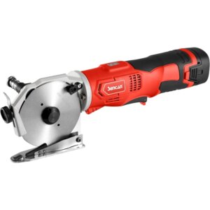 Cordless Electric Rotary Shear Cutter, Multi-layer Electric Fabric Scissors with 1.3″Cutting Thickness, for Cloth Fabric Leather