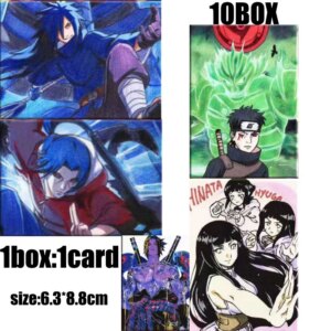 Naruto Set Collection Cards Booster Box Wave 4 Case Shengsheng Studio Hand-drawn Limited Playing Cards Games Toys Child Gifts