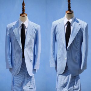 Classic Men Wedding Groom Suit Single Breasted Notched Lapel Tuxedos Set Coat Pants Formal Office Jacket Custom Made
