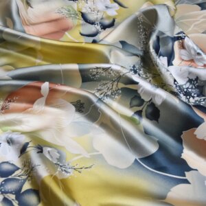 High Quality Heavy Real Silk Fabric High Gloss Dress Cheongsam Shirt Lining