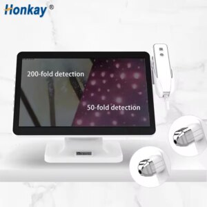 Hair Scalp Skin Analyzer Hair Follicle Detector Scalp Microscope 4 Spectral 5G WIFI Hair Scanner Diagnostic APP Customer Archive