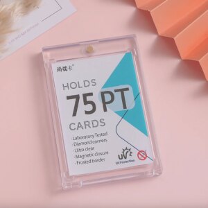 PREMIUM 75PT/220PCS Magnetic Card Holders – Ultimate Protection for Your Precious Collectibles!